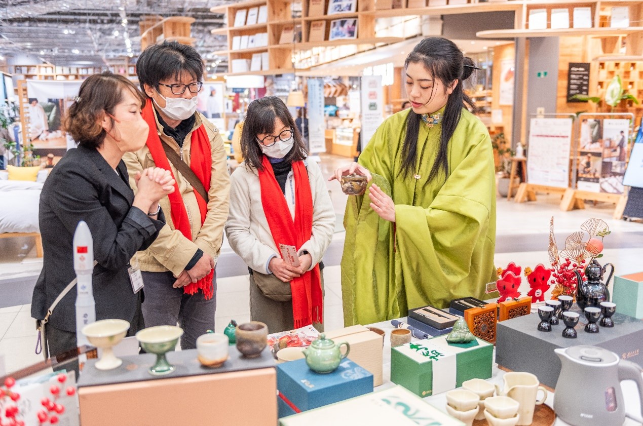 活動現(xiàn)場。中國駐大阪旅游辦事處供圖