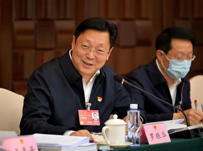 全國人大代表羅振華。